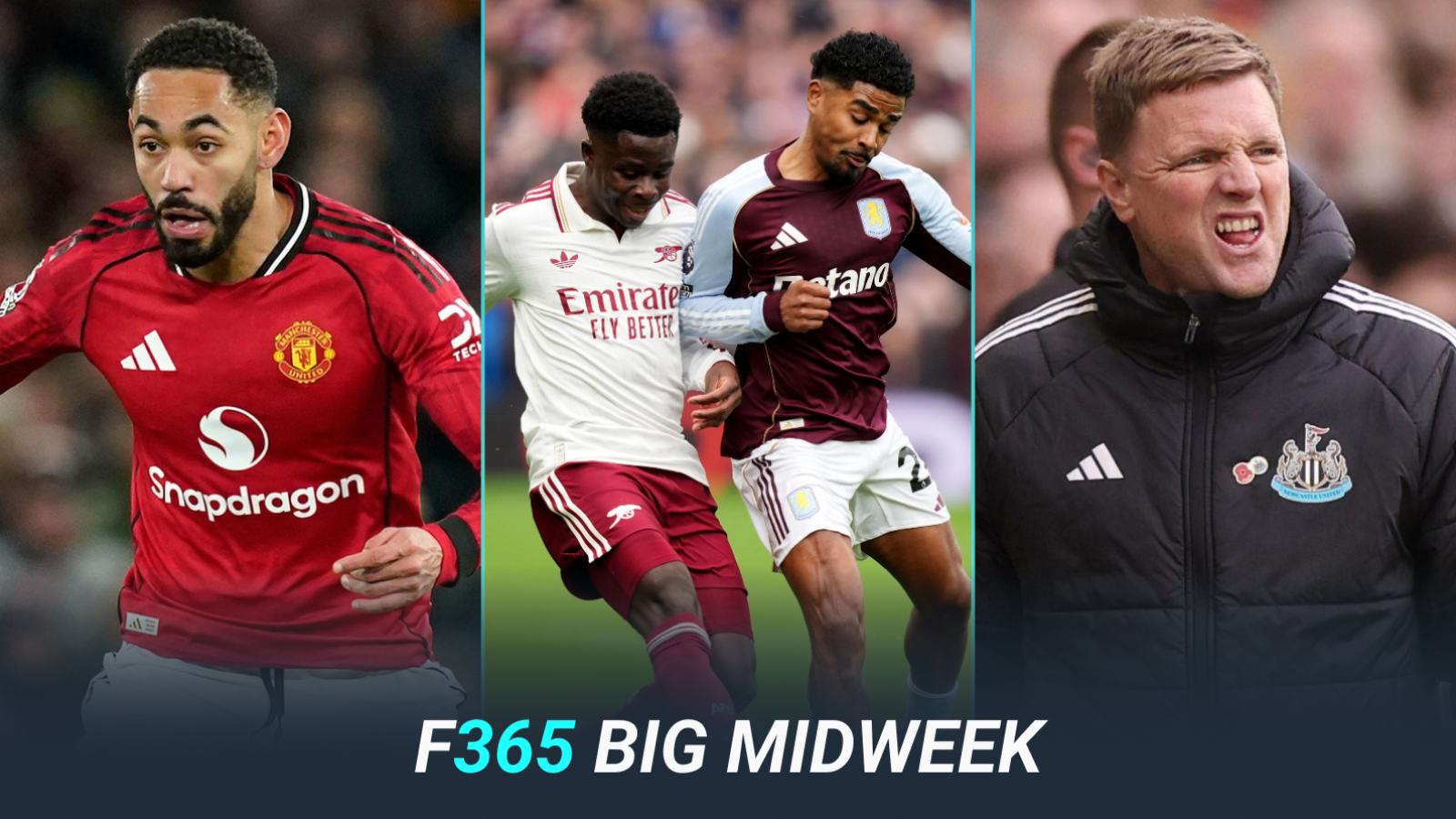 Big Midweek: Arsenal v Villa, Eddie Howe on the brink, Man City, Matheus Cunha v Wolves...
