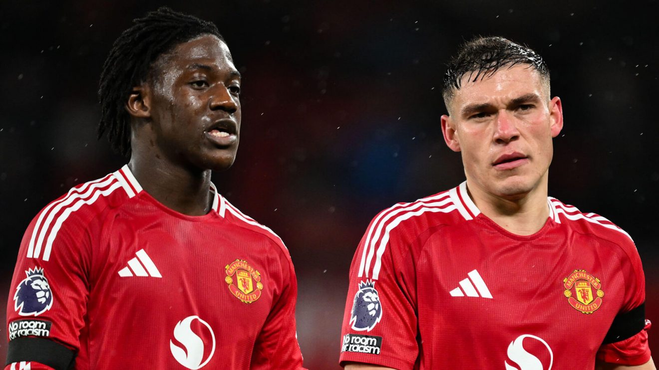 Kobbie Mainoo, Manuel Ugarte, Manchester United