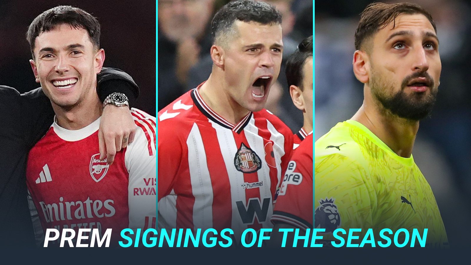Premier League signings of the season: Arsenal star 2nd, Sunderland ...