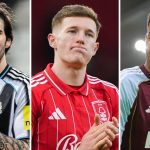 Transfer power ranking: Tonali, Anderson, Rogers among non-Big Six stars most likely to leave in 2026