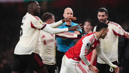 Neville fumes at Arsenal ‘idiot’; Liverpool players should’ve ‘whacked him and taken the red card’