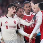 ‘Disgraceful’ Martinelli ‘more than disrespectful’ for Bradley push in Arsenal 0 Liverpool 0