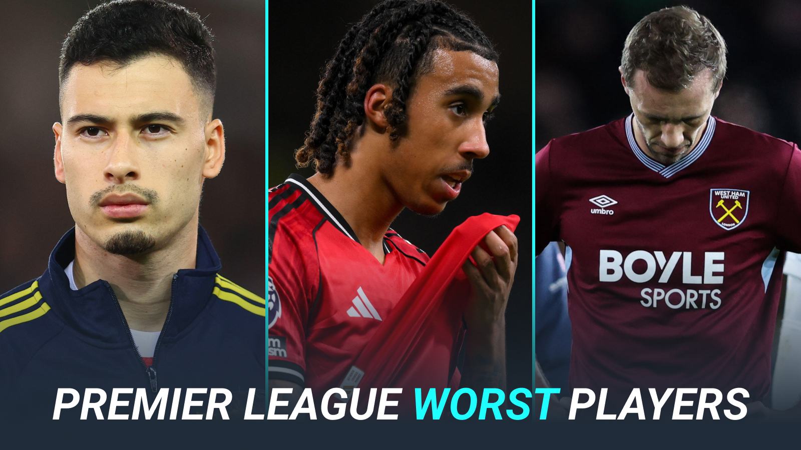 Arsenal bully Martinelli among worst players in the Premier League this ...