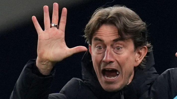 Tottenham manager Thomas Frank