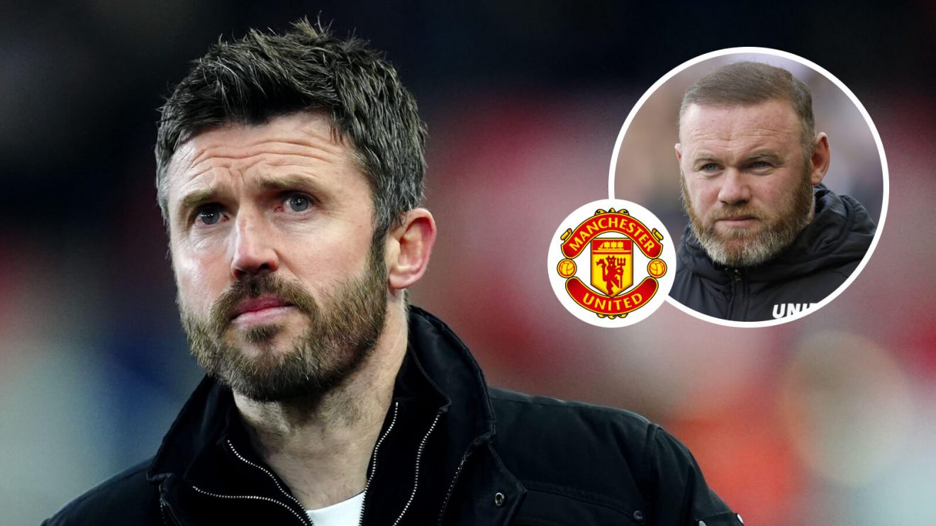 Man Utd legends Michael Carrick and Wayne Rooney