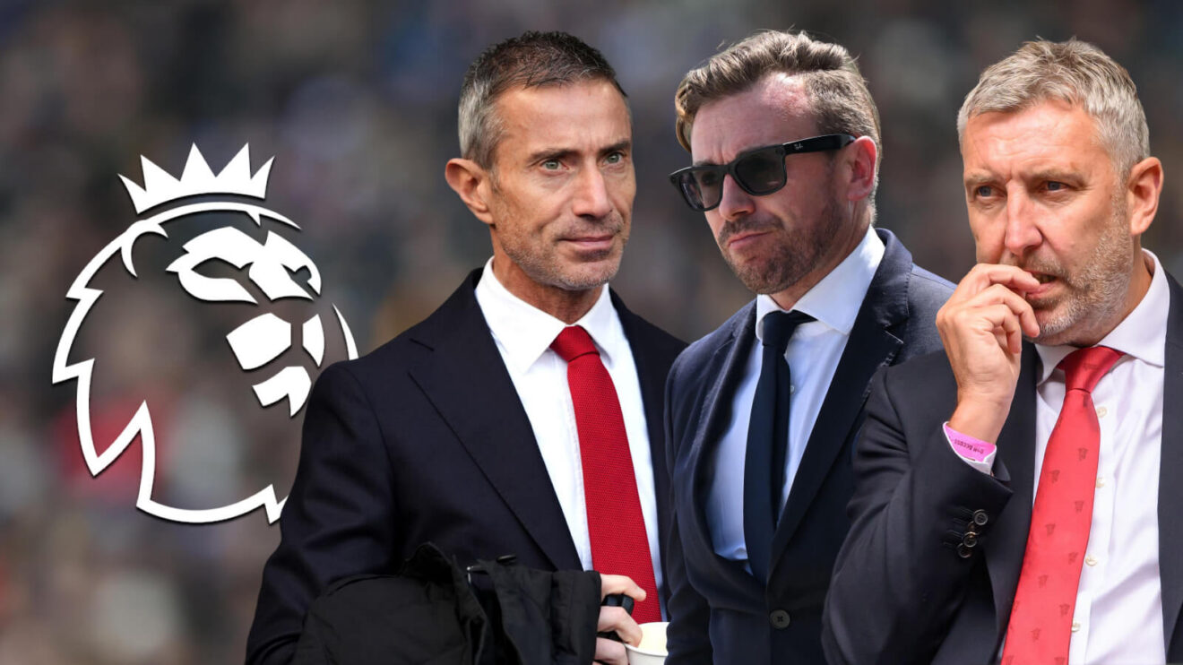 Jason Wilcox, Julian Ward and Andrea Berta.