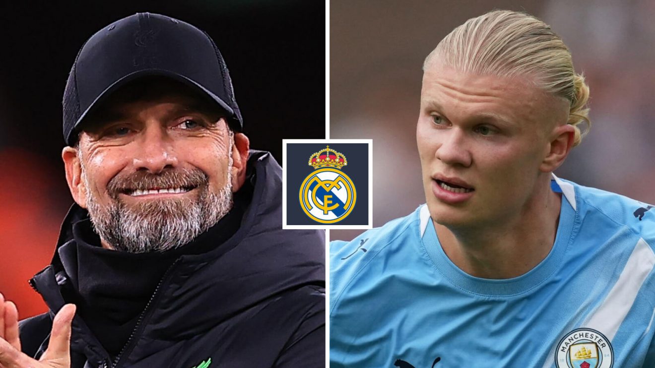 Real Madrid targets Jurgen Klopp and Erling Haaland