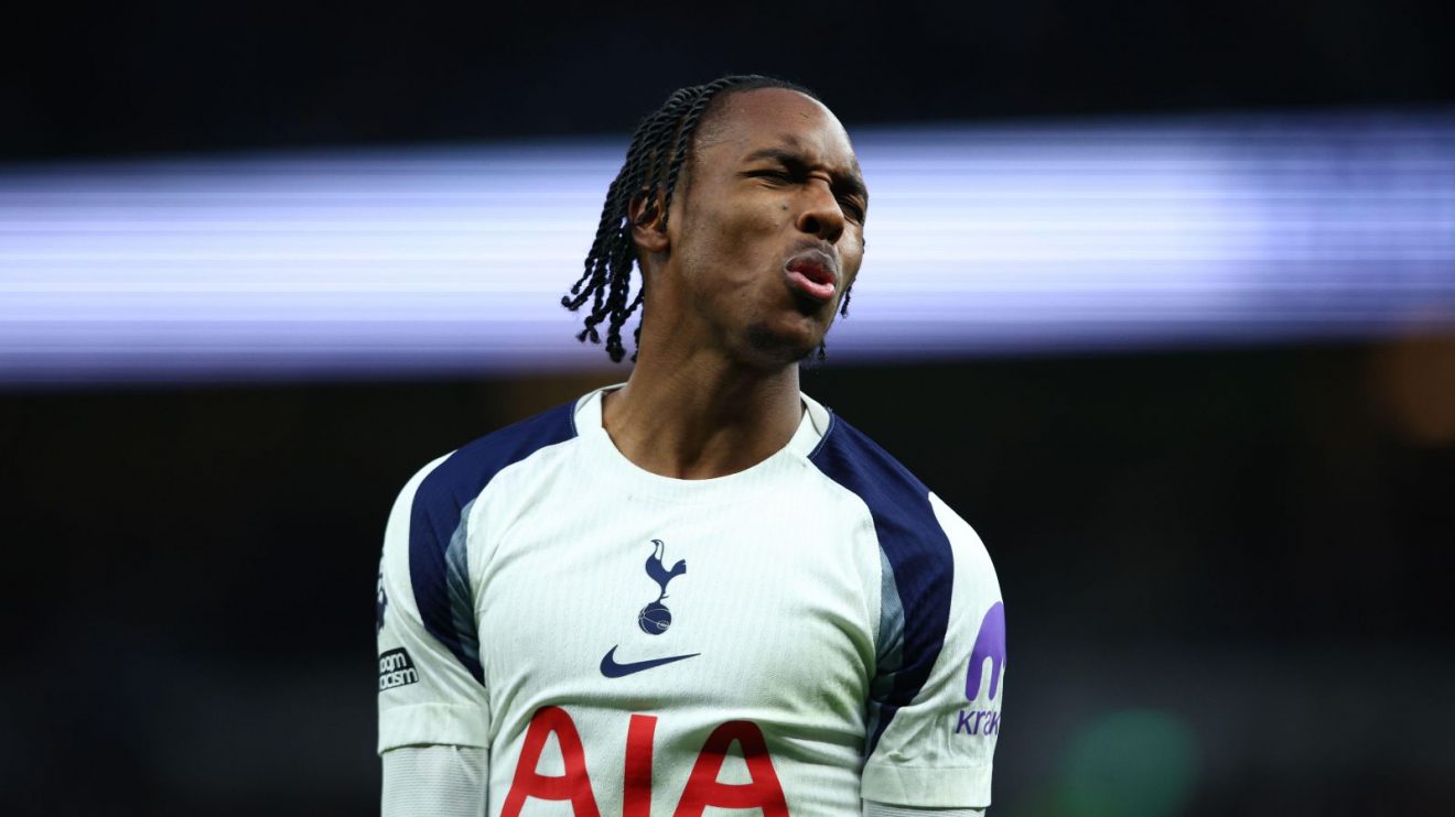 Tottenham forward Mathys Tel