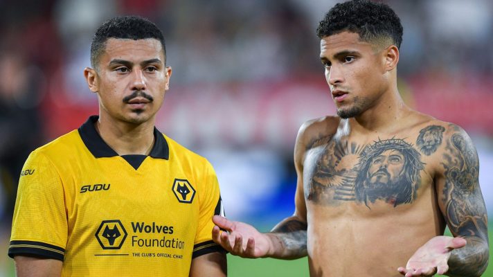 Liverpool target Andre (left) after a match