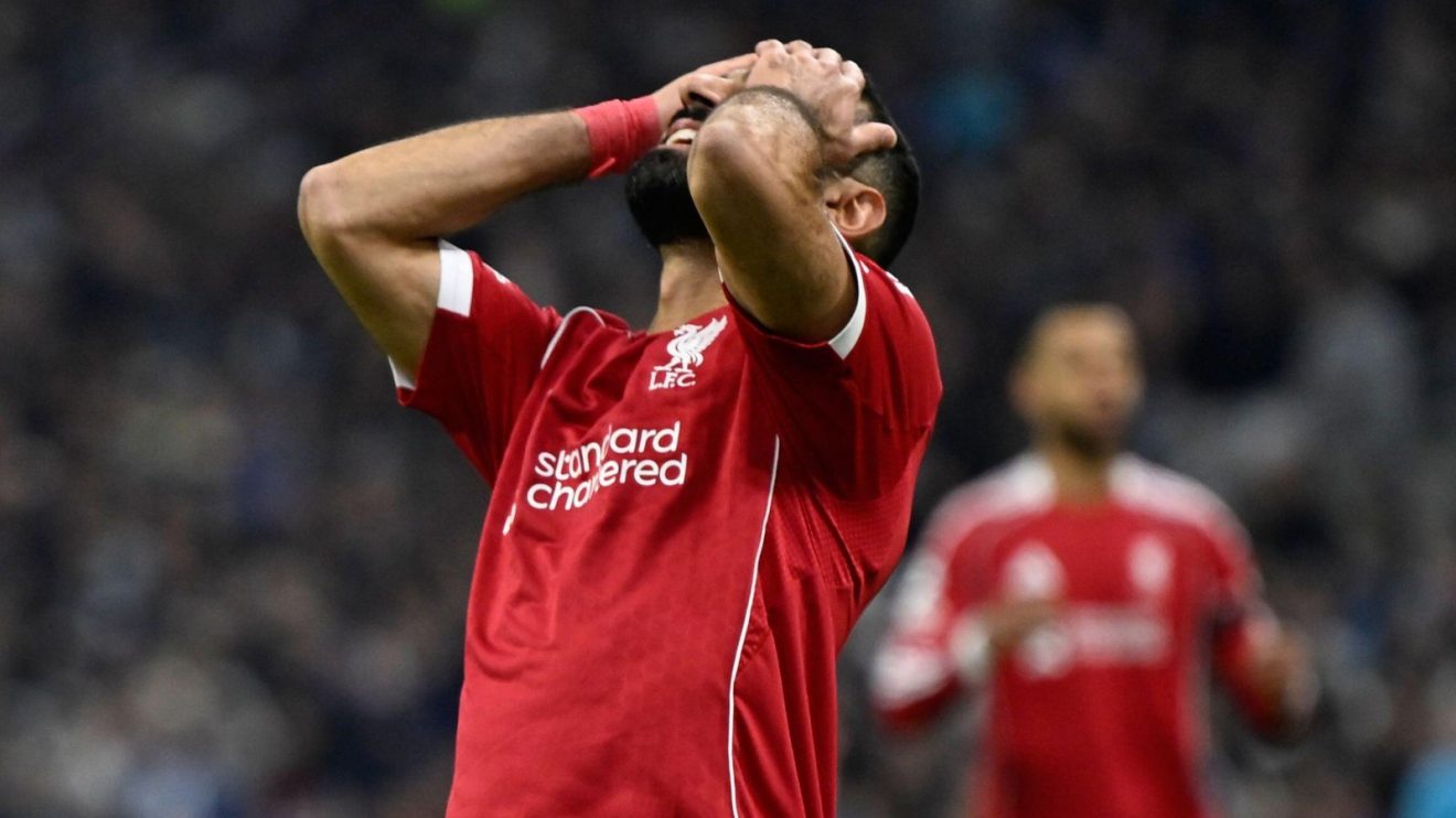 Mo Salah rues missed chance for Liverpool