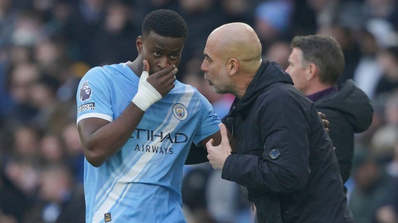 Man City Guehi Guardiola