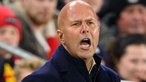 Liverpool ‘spreadeagled’ in Wolves disasterclass as Arne Slot sack mooted on one condition