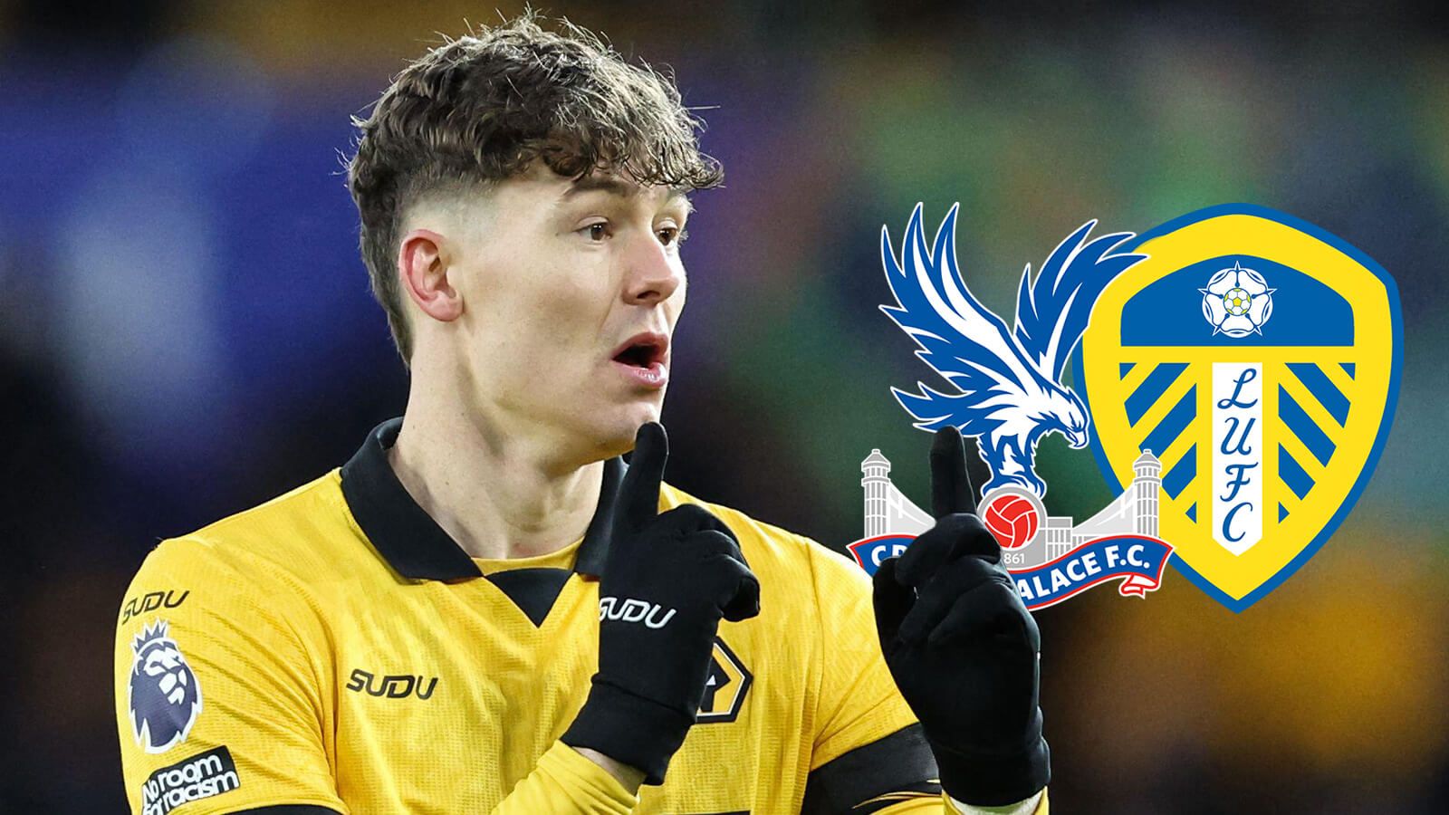 Jorgen Strand Larsen Crystal Palace Leeds United