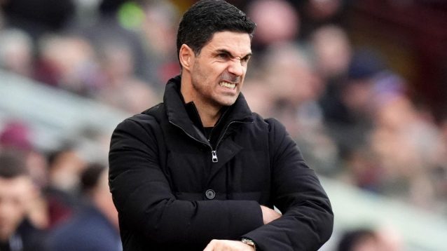 Arsenal manager Mikel Arteta