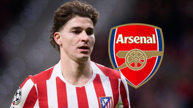 Arsenal transfer target Julian Alvarez