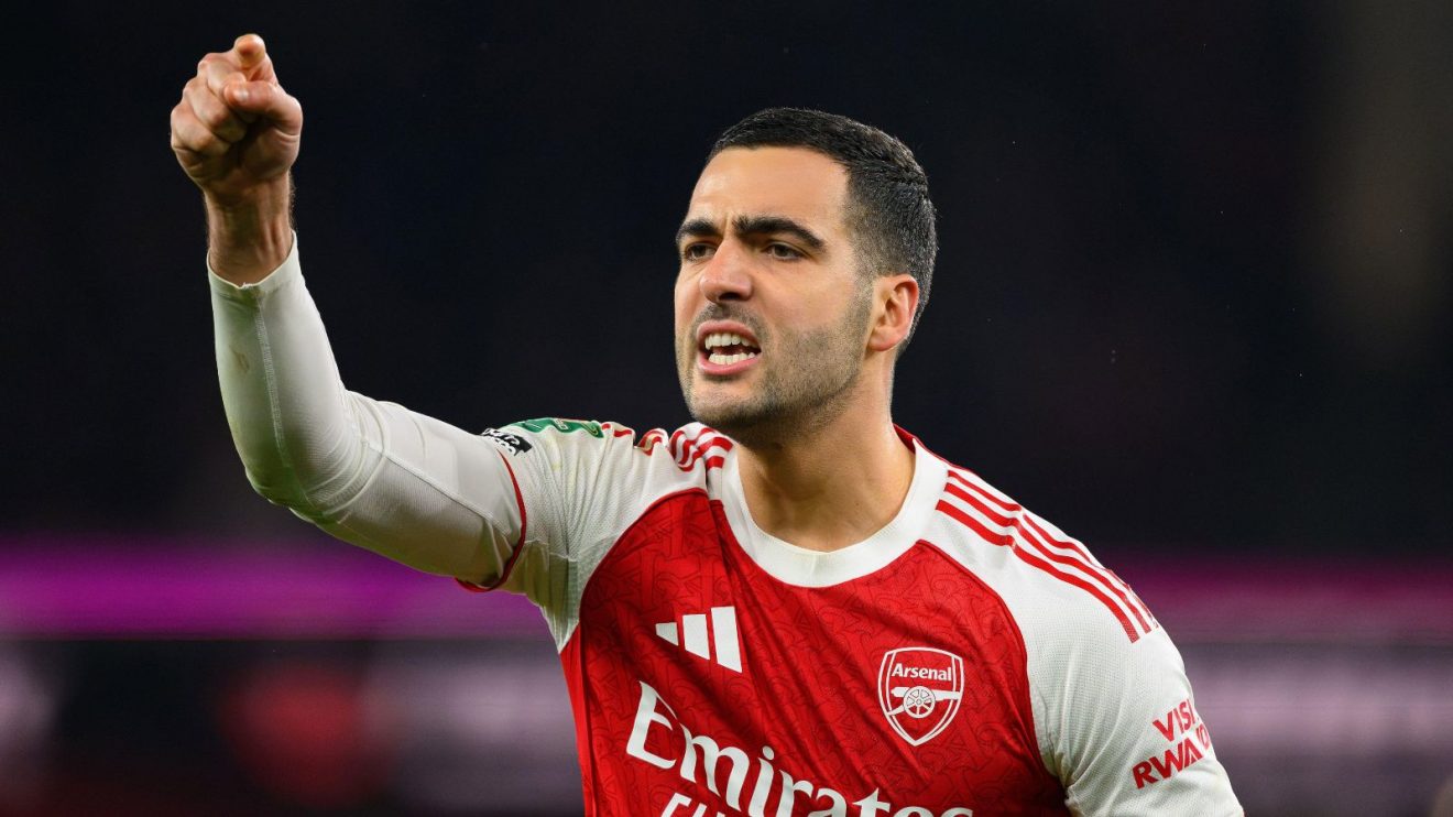 Arsenal midfielder Mikel Merino