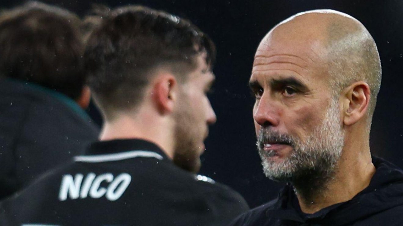 Manchester City coach Pep Guardiola