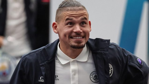 Man City outcast Kalvin Phillips arrives for a match