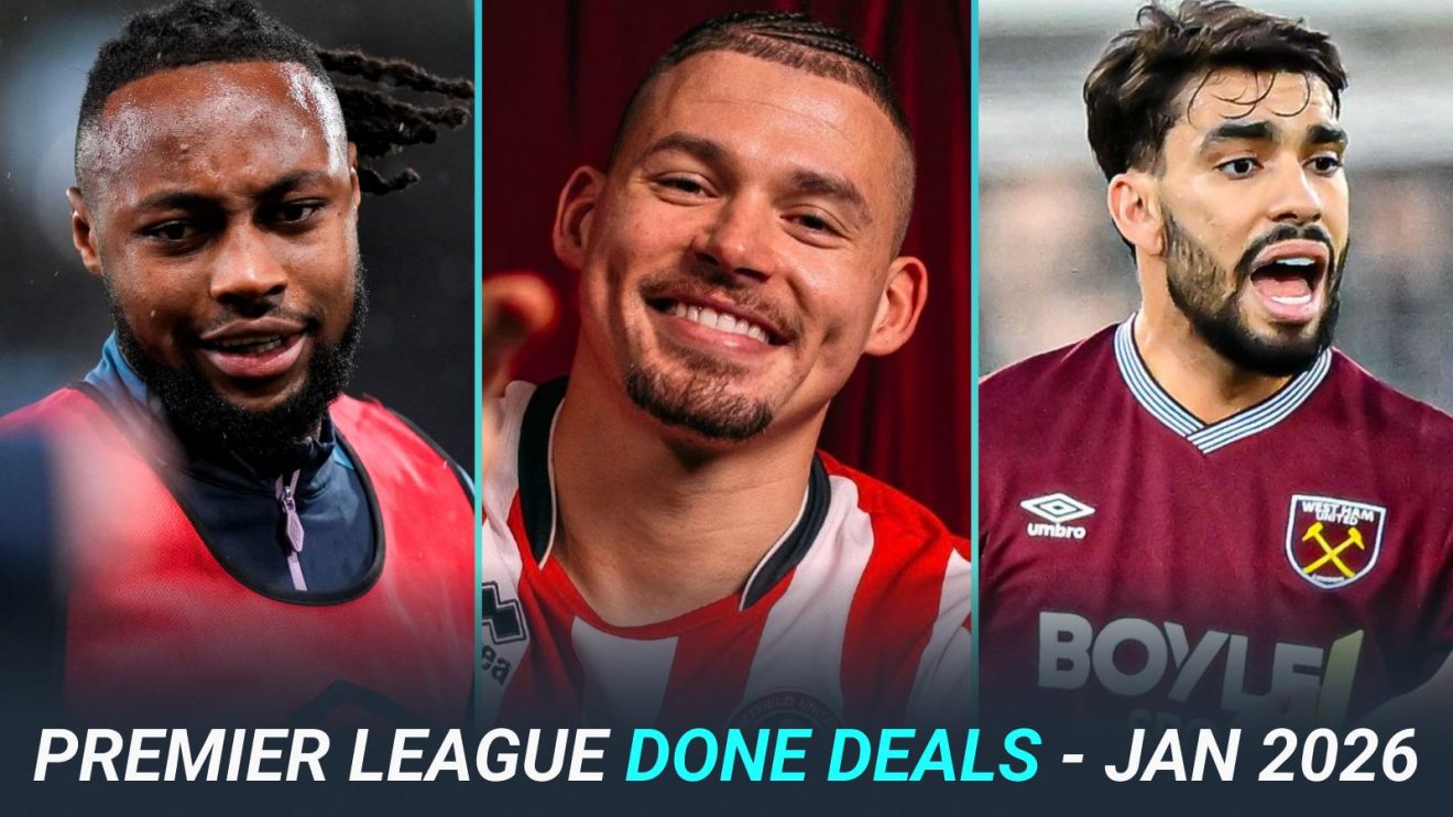 Done deals graphic with Antoine Semenyo, Kalvin Phillips and Lucas Paqueta