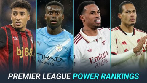 Premier League player power rankings: Fernandes knocks Rice off top spot; six centre-backs feature