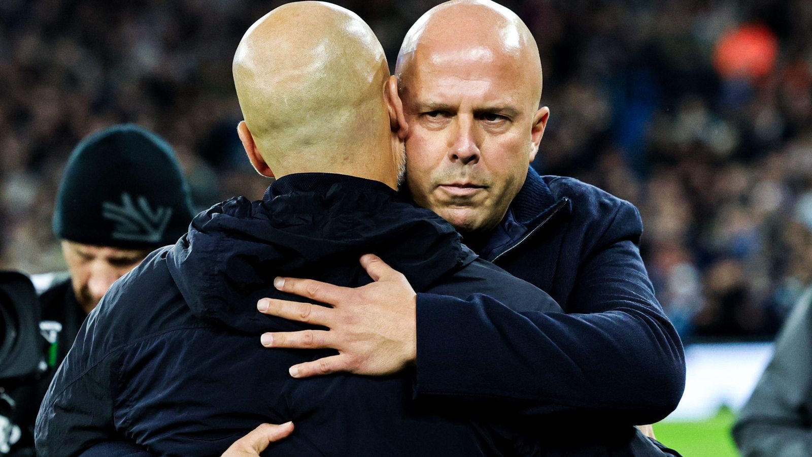 Arne Slot Pep Guardiola F365