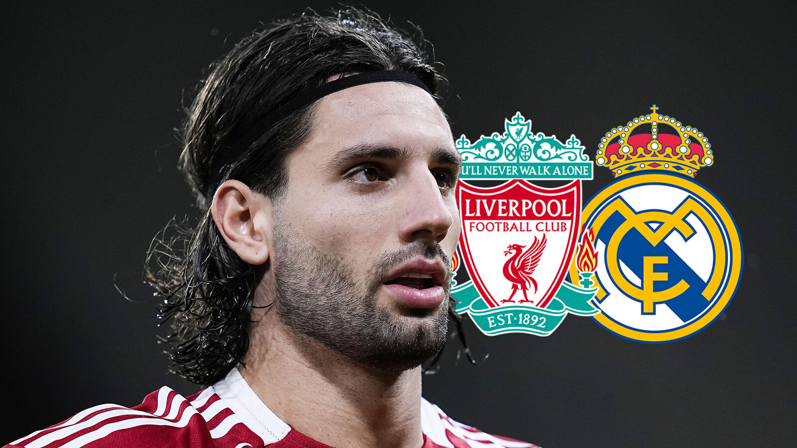 F365 Two Badges Dominik Szoboszlai Liverpool Real Madrid