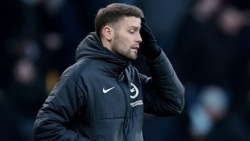 Fabian Hurzeler tells Brighton fans ‘criticise me’ but ‘support the team’