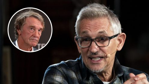 Lineker slams Man Utd co-owner Ratcliffe over immigrant claims: ‘The hypocrisy really’