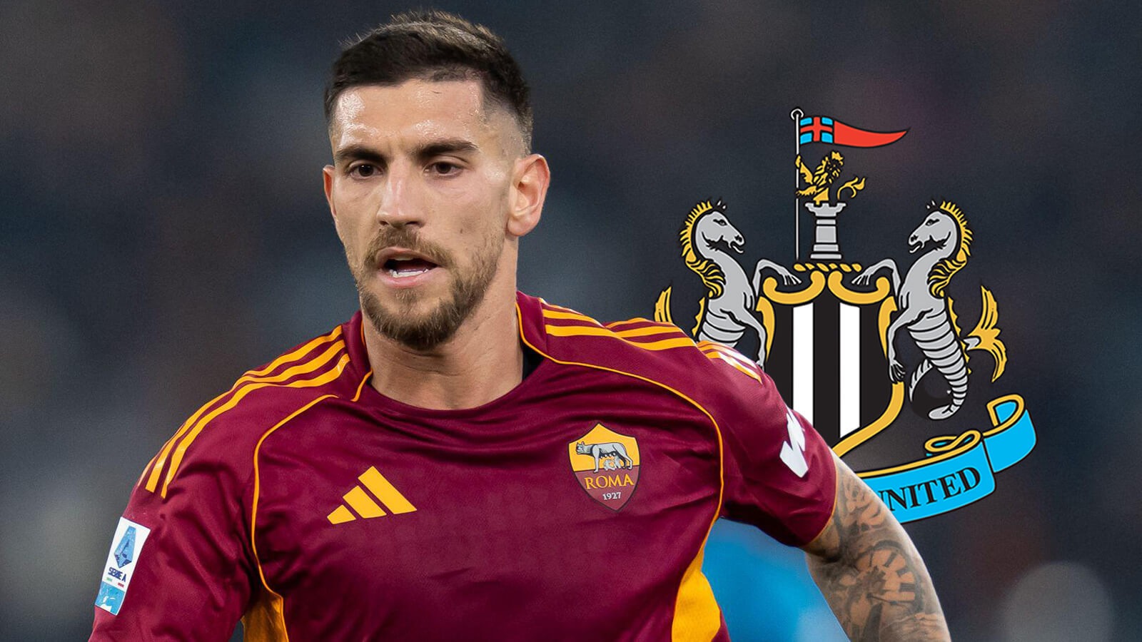 F365 One Badge Lorenzo Pellegrini Newcastle United 1