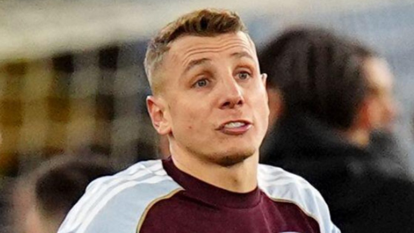 Aston Villa defender Lucas Digne reacts against Newcastle
