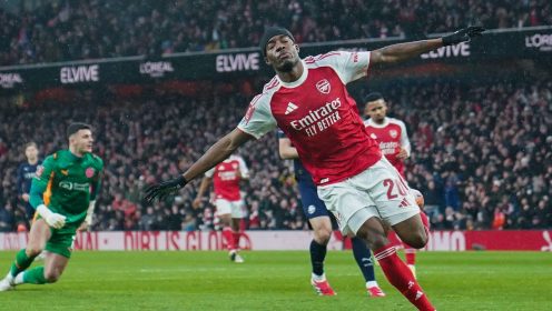 Arsenal remain on course for Quad God status after avoiding costly fall