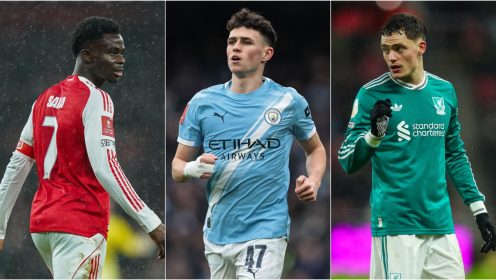 Top ten Premier League declines of the season features Arsenal quartet