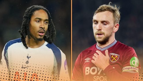 Who has the easiest run-in of Tottenham, West Ham, Nottm Forest & Leeds?