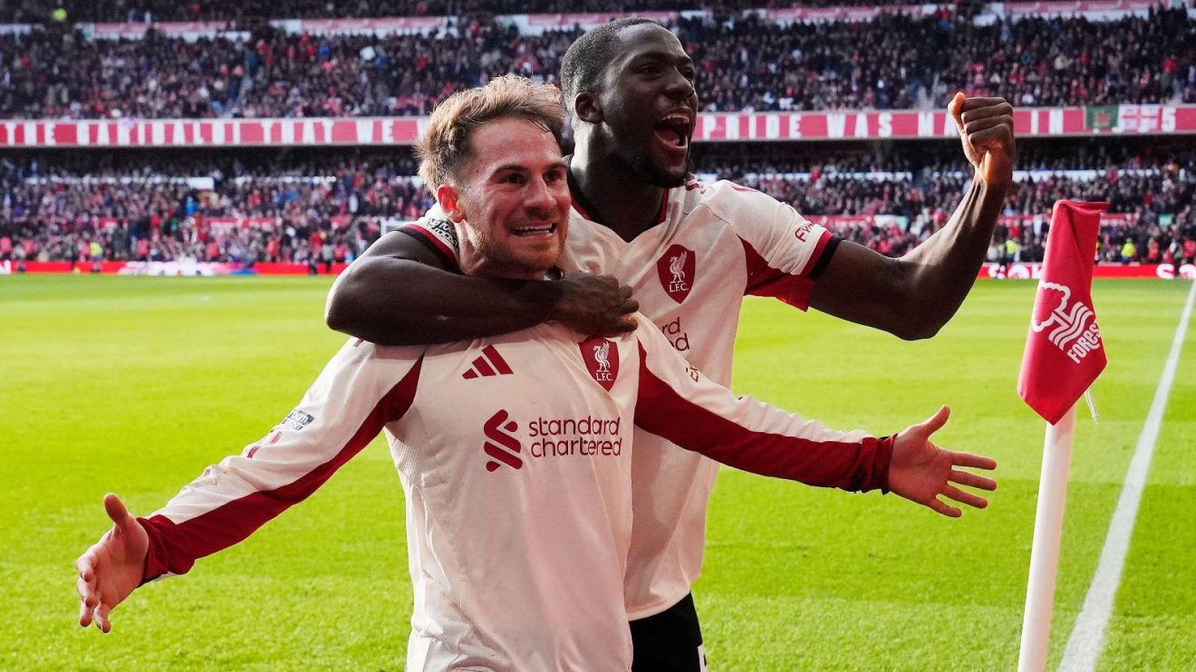 Mac Allister Konate Liverpool