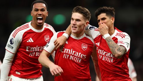 Neville says ‘ungainly’ Arsenal struggler had ‘best moment of his season’ against Spurs
