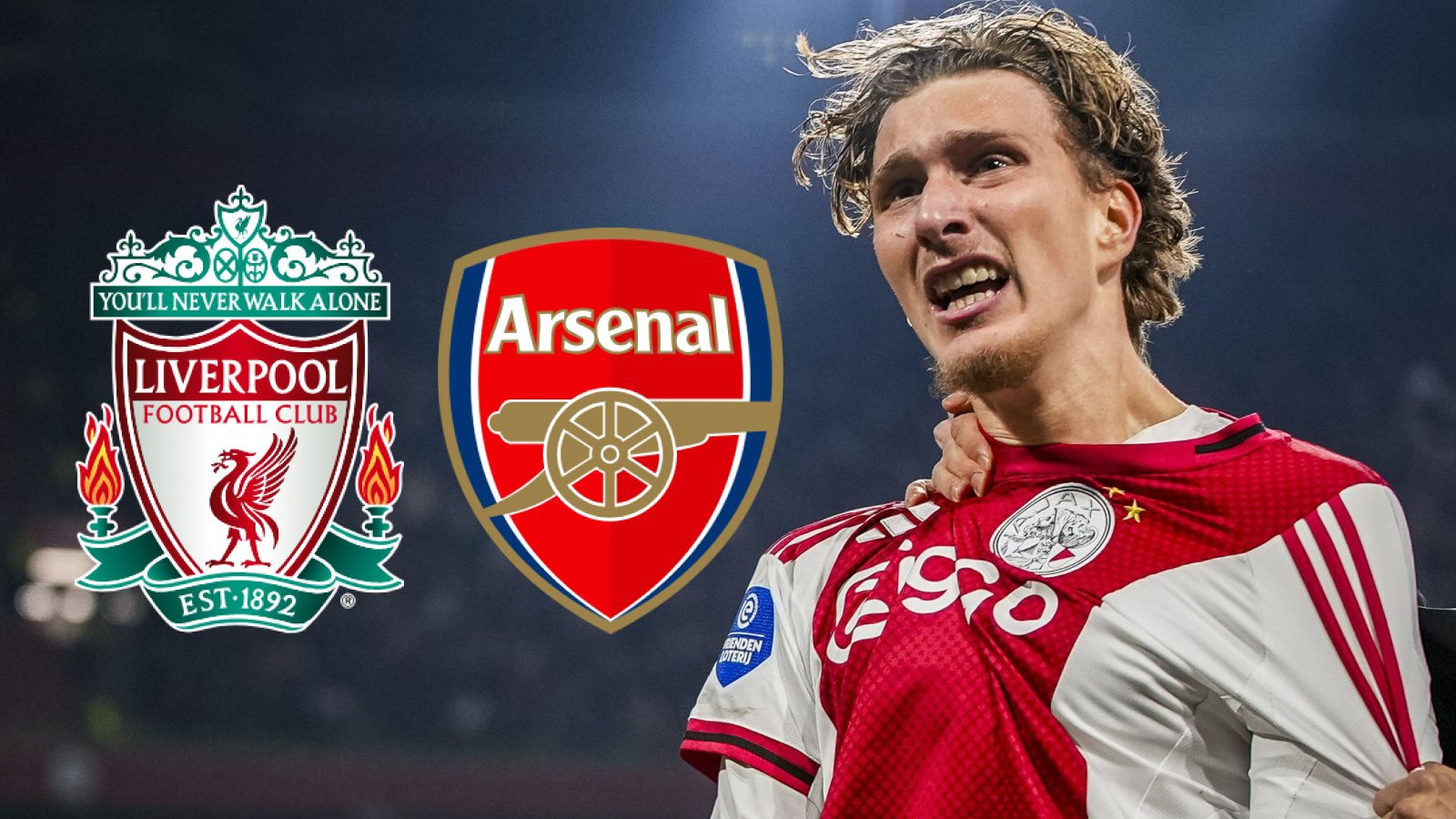 Mika Godts Arsenal Liverpool F365