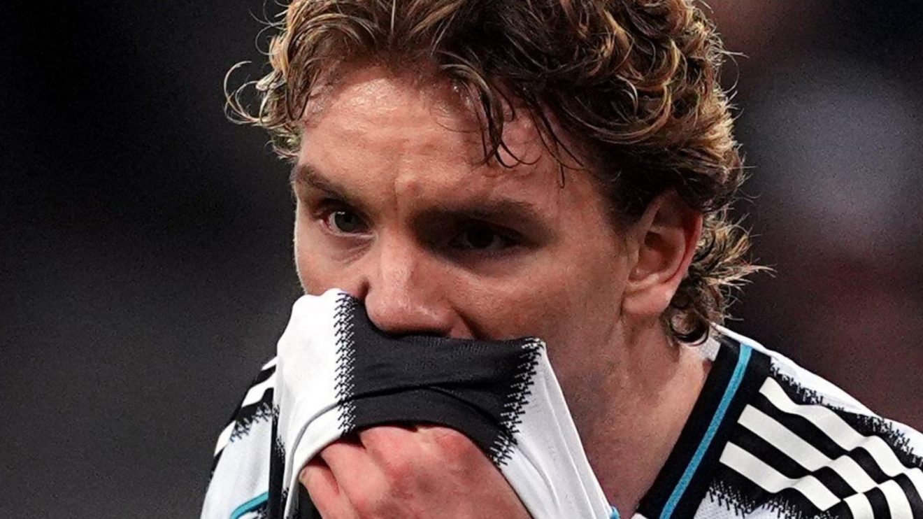 Newcastle player Nick Woltemade