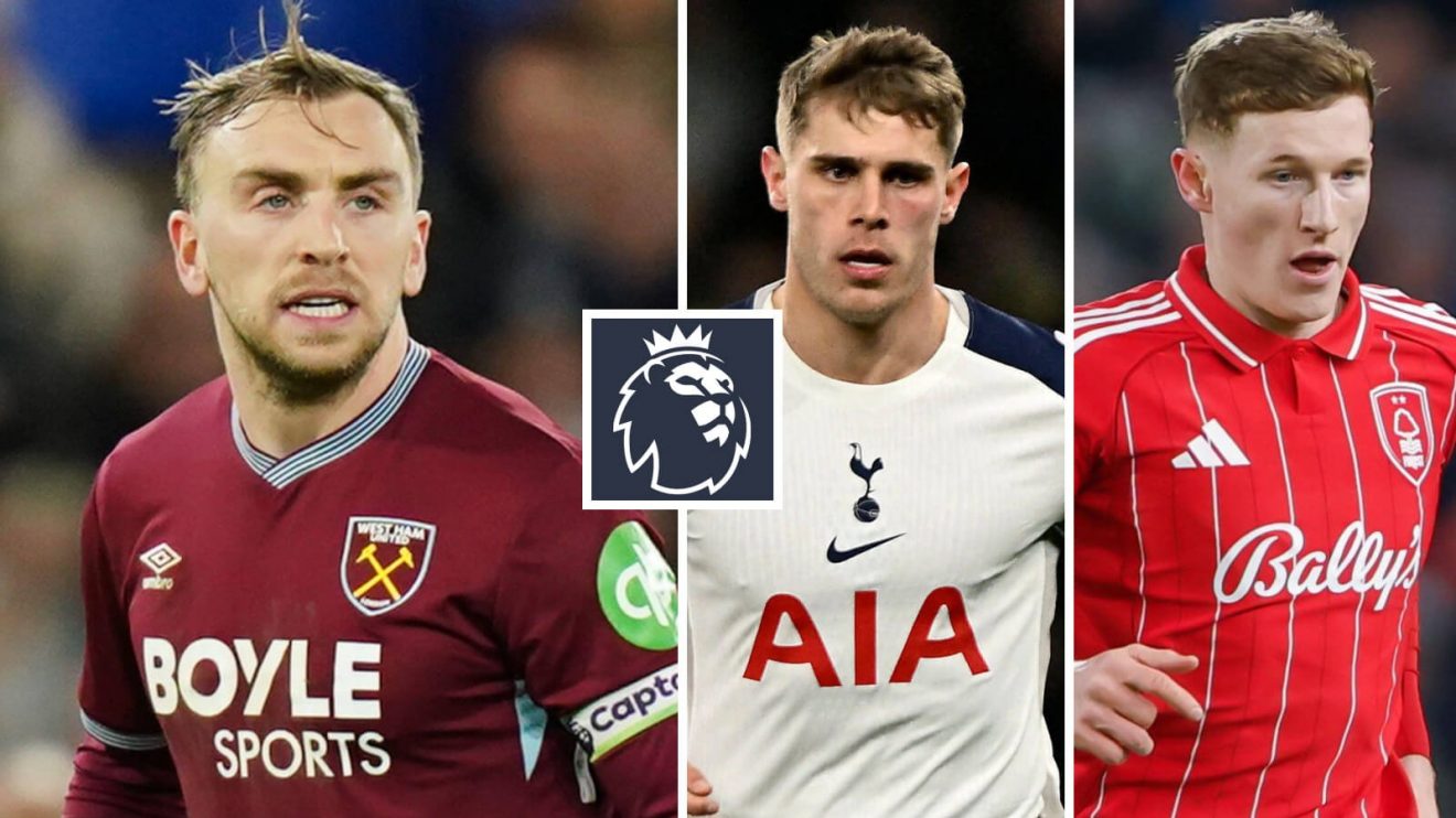 Jarrod Bowen, Micky can de Ven and Elliot Anderson