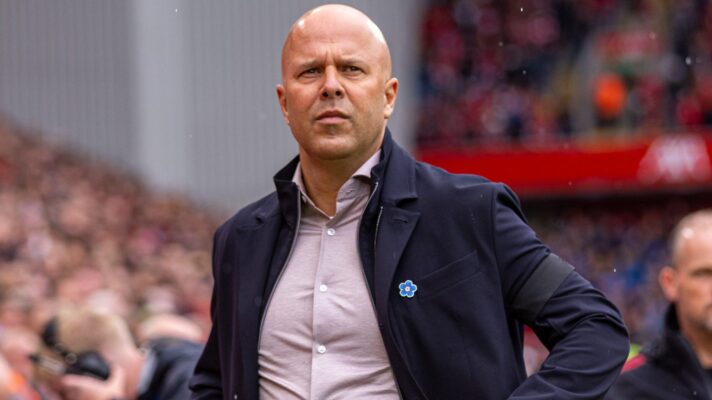 Liverpool head coach Arne Slot before a match
