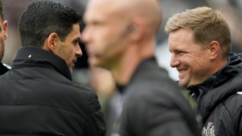 Newcastle boss Howe responds to ‘campaign to unsettle top players’ amid Gordon to Arsenal links