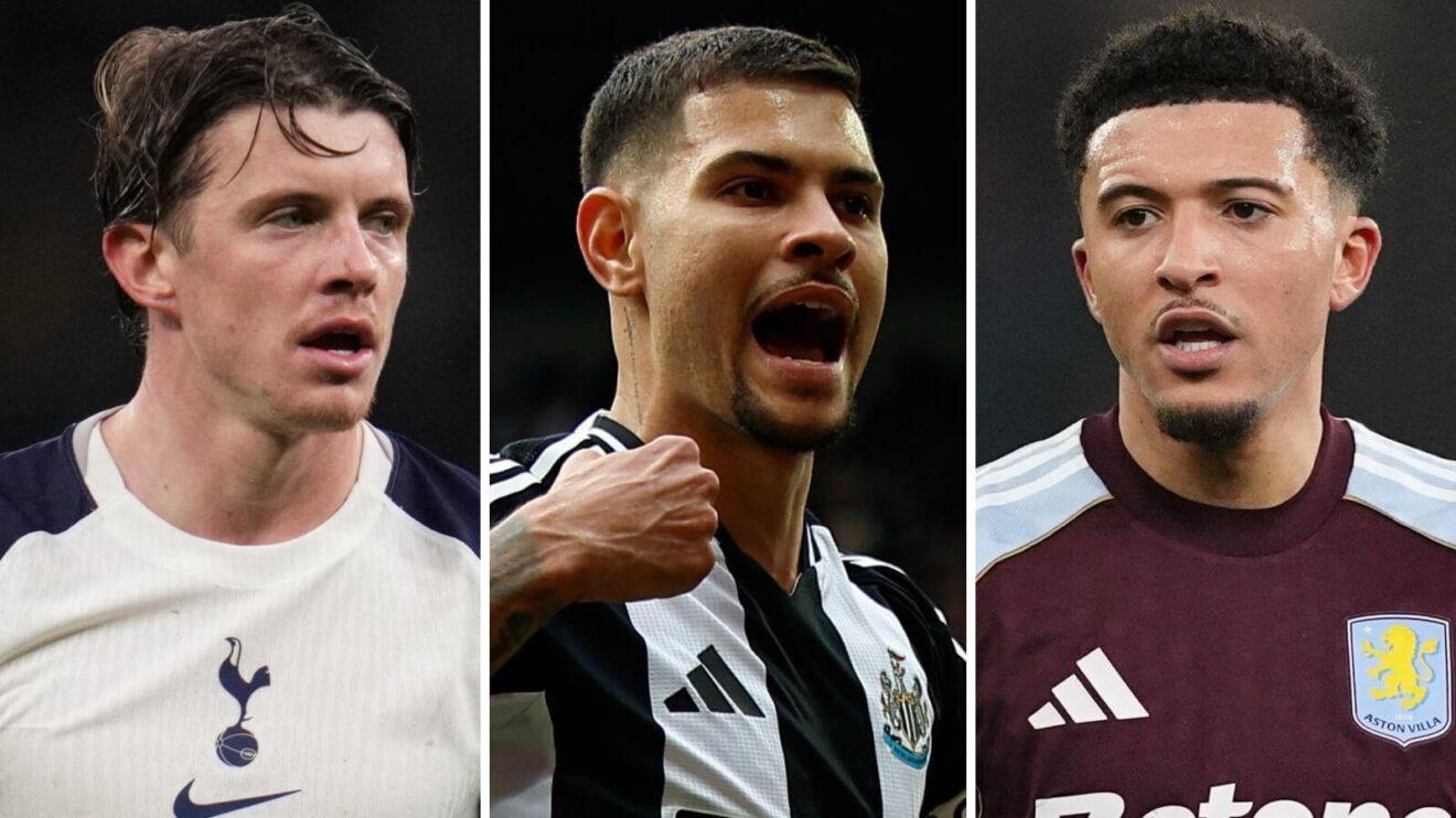 Conor Gallagher, Bruno Guimaraes & Jadon Sancho