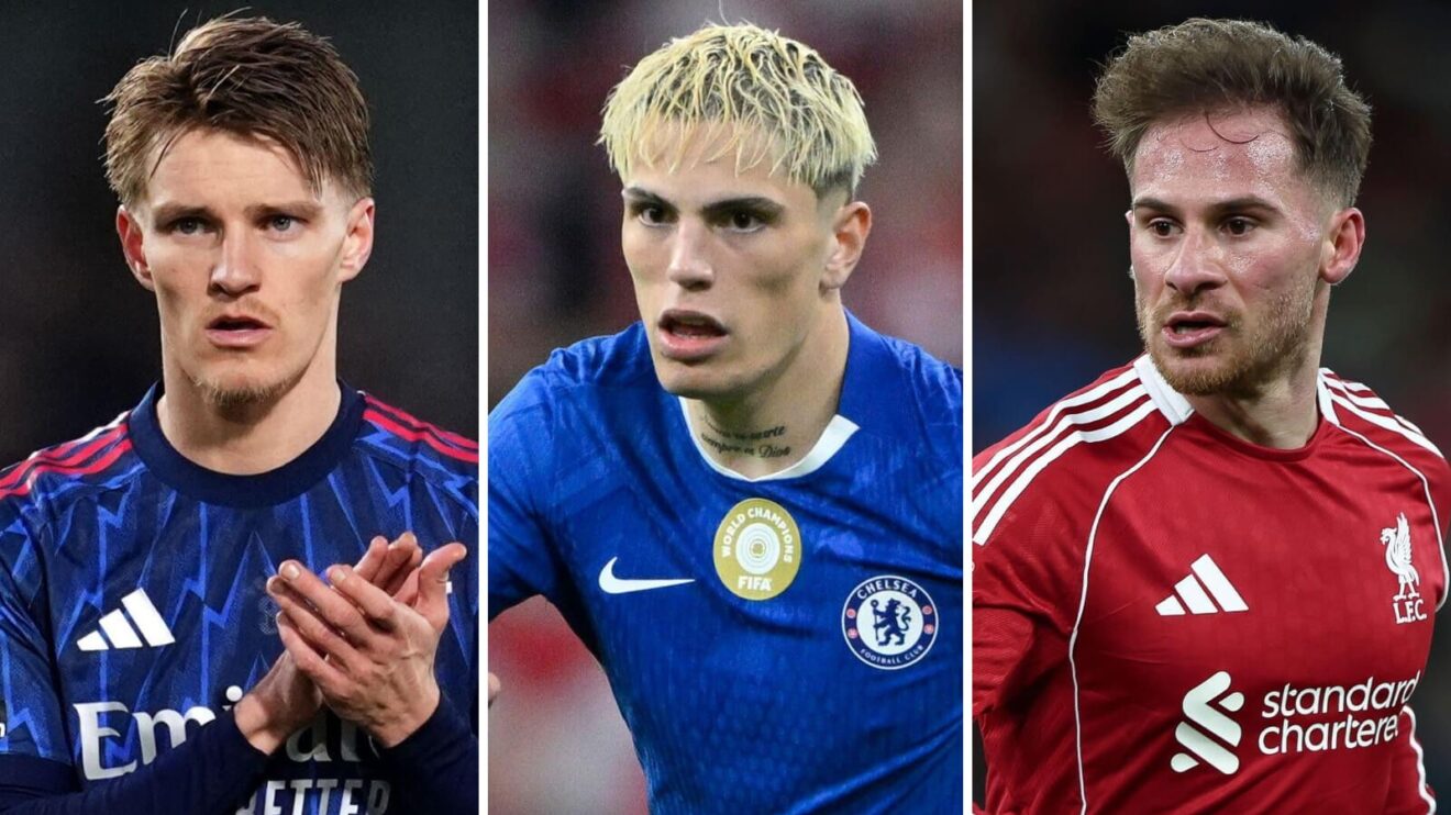 Alejandro Garnacho, Martin Odegaard & Alexis Mac Allister