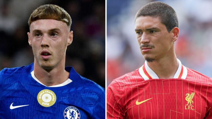 Chelsea superstar Cole Palmer and Darwin Nunez