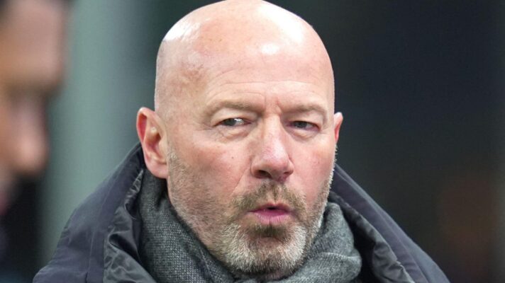 Newcastle legend Alan Shearer on punditry duty