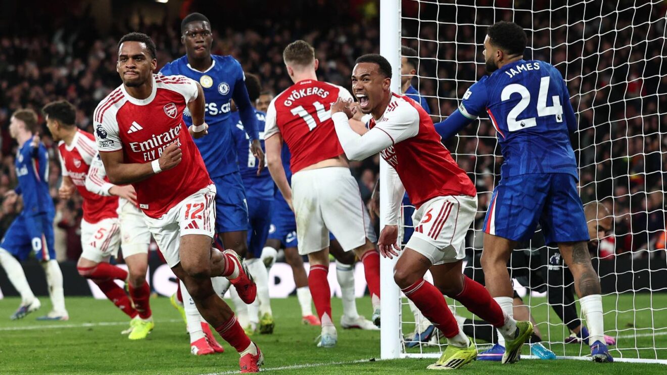 Timber Arsenal Chelsea