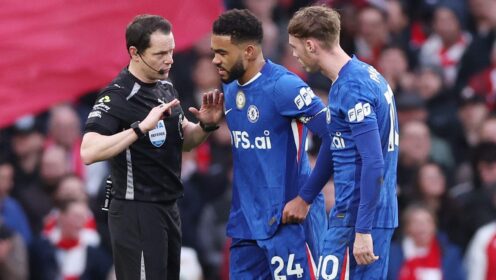Neville baffled by VAR as Clattenburg insists Chelsea denied ‘clear’ penalty vs Arsenal