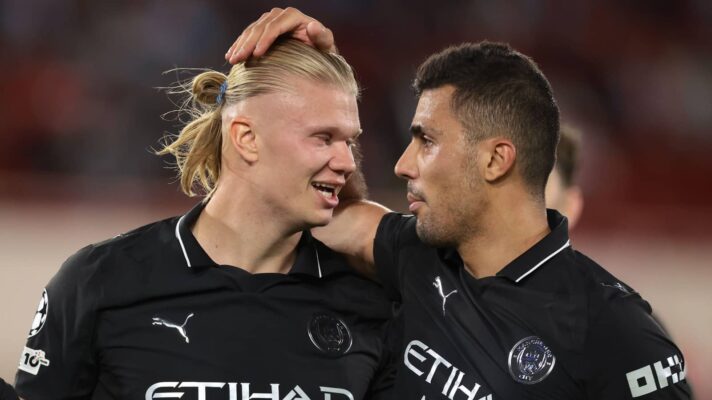 Man City superstars Erling Haaland and Rodri