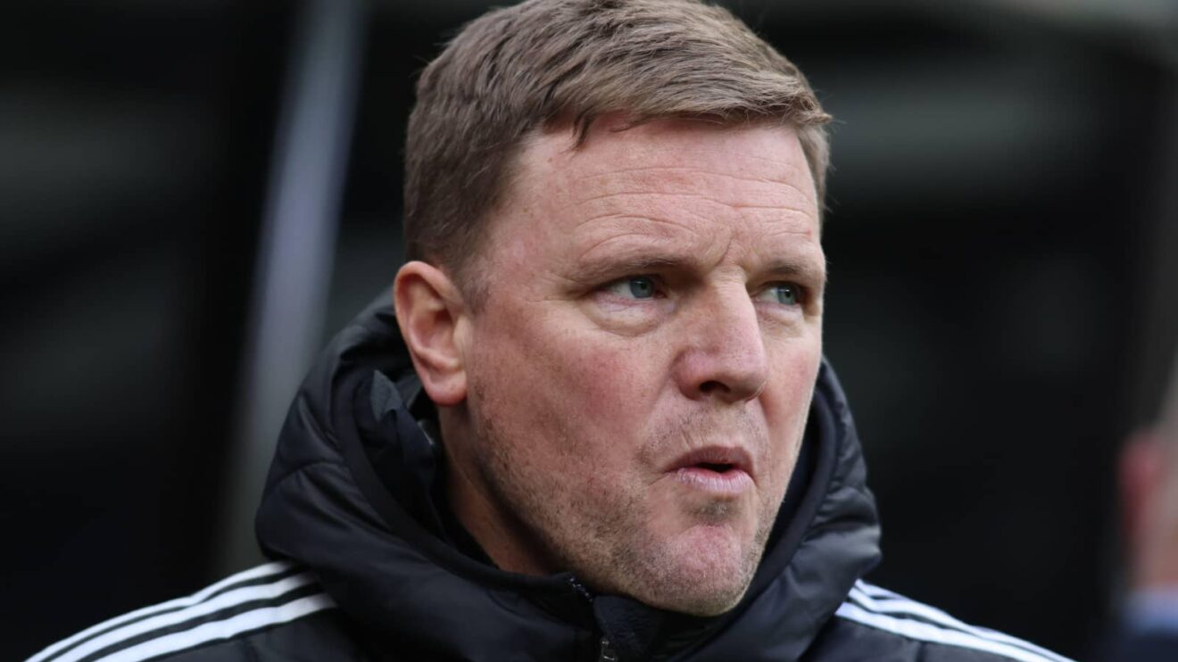 Newcastle manager Eddie Howe