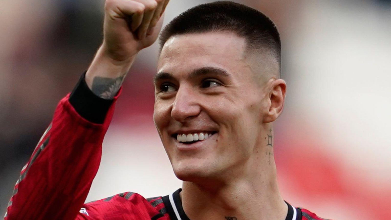 Manchester United forward Benjamin Sesko