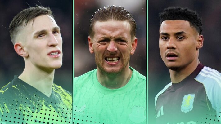 Best current trophyless footballers.